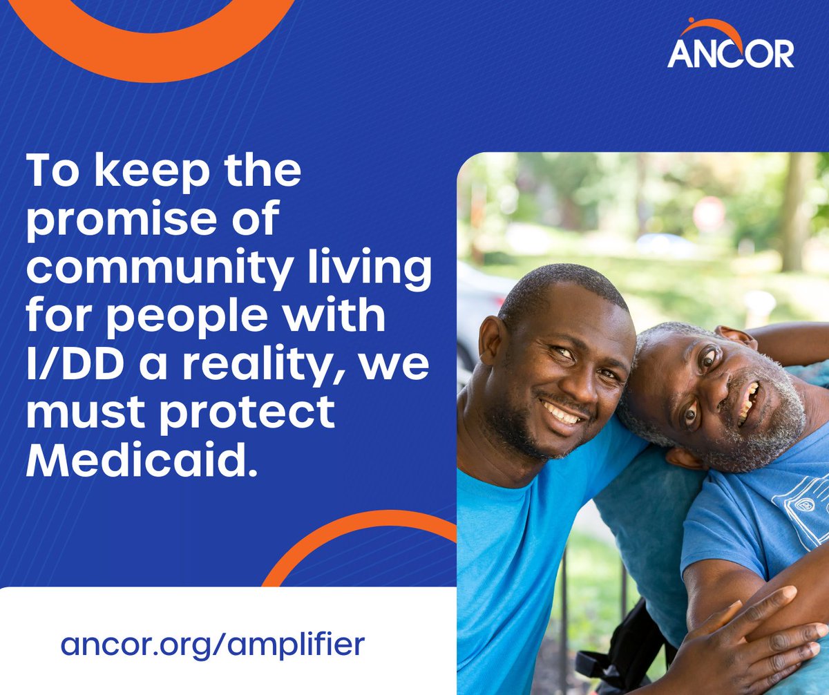 To keep the promise of community living for people with I/DD a reality, we must invest in—not divest from—the Medicaid program. <a href="/boblatta/">Rep. Bob Latta</a>, we urge you to reject cuts to Medicaid and protect I/DD services: ancor.org/amplifier. #SaveMedicaid <a href="/TheRealANCOR/">ANCOR</a>
