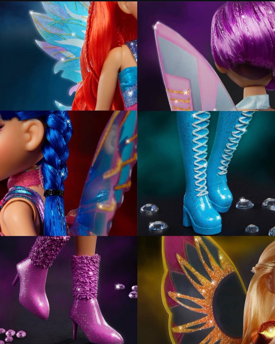 SCREAMING CRYING THROWING UP AT A SNEAK PEEK OF THE NEW WINX CLUB DOLLS featuring their new fairy outfits/forms