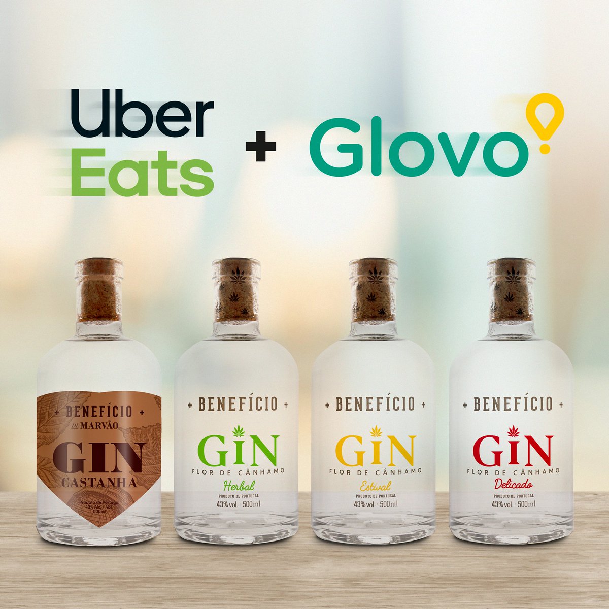 beneficioexiste's tweet photo. O Benefício Gin já vai a casa! Encontra-nos na Uber Eats e na Glovo 🌱 🍋 🍓 🌰 🍸 https://t.co/zUh9azokoz