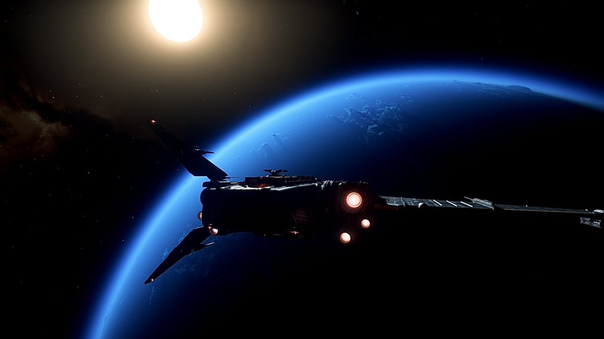 coldshame's tweet image. On final approach 

#StarCitizen