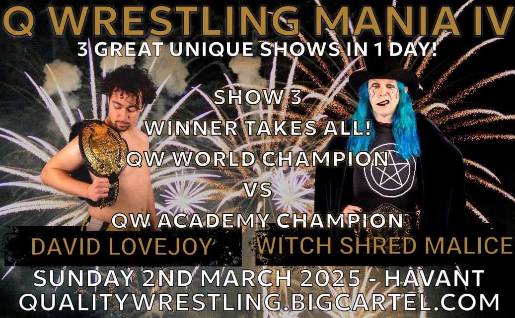 Dan Barnsdall aka Socks ๐งฆ (@themcwithsocks) on Twitter photo Sundays Q WRESTLING MANIA IV opening match and show 3 main event!!
๐ฆ๐งฆ
๐คผโโ๏ธ <a href="/QWrestling1/">Quality Wrestling</a>
๐ช Kris Kay vs Jensen Theory & David Love Joy vs Shred Malice
๐๏ธ qualitywrestling.bigcartel.com
#socks
#referee
#Havant Sundays Q WRESTLING MANIA IV opening match and show 3 main event!!
๐ฆ๐งฆ
๐คผโโ๏ธ <a href="/QWrestling1/">Quality Wrestling</a>
๐ช Kris Kay vs Jensen Theory & David Love Joy vs Shred Malice
๐๏ธ qualitywrestling.bigcartel.com
#socks
#referee
#Havant