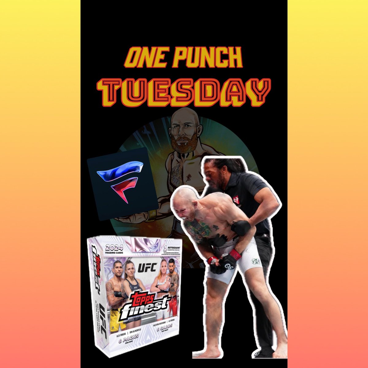 Onepunchcards (@onepunchcards) on Twitter photo Don’t miss our first case letter break of @topps UFC Finest tonight on <a href="/fanaticslive/">Fanatics Live</a> at 4:30 PM PT / 7:30 PM ET! #OnePunchCards #TheHobby #UFC #OnePunchTuesday #FanaticsLive
get.fanatics.live/X8WW/z501c7ty Don’t miss our first case letter break of @topps UFC Finest tonight on <a href="/fanaticslive/">Fanatics Live</a> at 4:30 PM PT / 7:30 PM ET! #OnePunchCards #TheHobby #UFC #OnePunchTuesday #FanaticsLive
get.fanatics.live/X8WW/z501c7ty