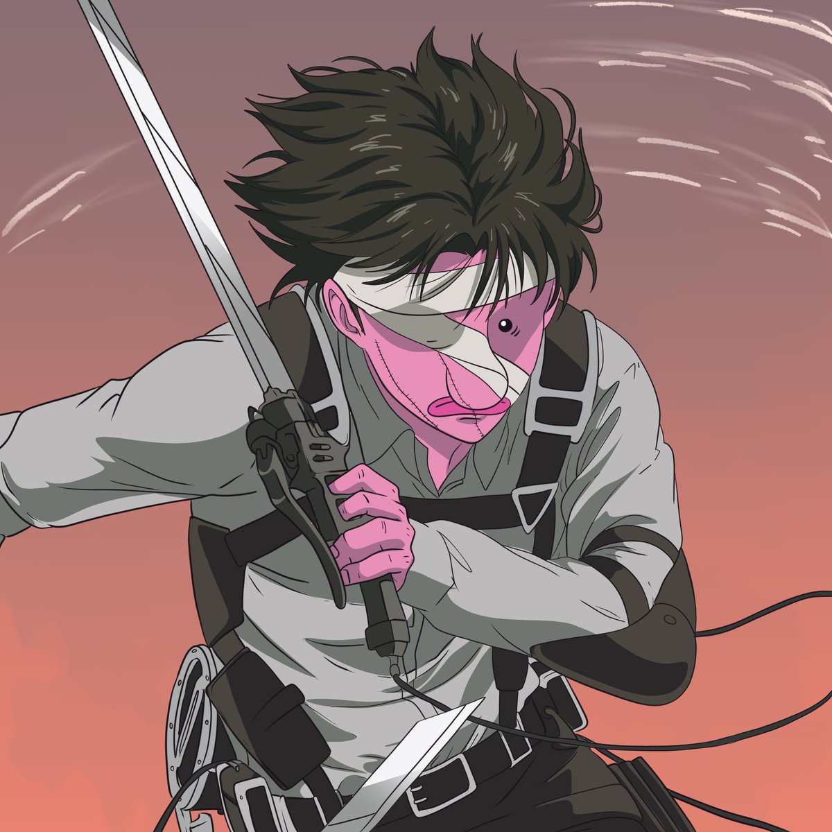 blub ackerman is ready to fight destiny with determination!

"𝐖𝐨𝐮𝐧𝐝𝐬 𝐚𝐫𝐞 𝐧𝐨 𝐫𝐞𝐚𝐬𝐨𝐧 𝐭𝐨 𝐬𝐭𝐨𝐩 𝐟𝐢𝐠𝐡𝐭𝐢𝐧𝐠!"

"𝐎𝐧𝐥𝐲 𝐭𝐡𝐞 𝐮𝐧𝐝𝐚𝐮𝐧𝐭𝐞𝐝 𝐜𝐚𝐧 𝐬𝐮𝐫𝐯𝐢𝐯𝐞!"

"𝐎𝐧 𝐭𝐡𝐞 𝐛𝐚𝐭𝐭𝐥𝐞𝐟𝐢𝐞𝐥𝐝, 𝐩𝐚𝐢𝐧 𝐢𝐬 𝐧𝐨𝐭 𝐚𝐧 𝐨𝐩𝐭𝐢𝐨𝐧."