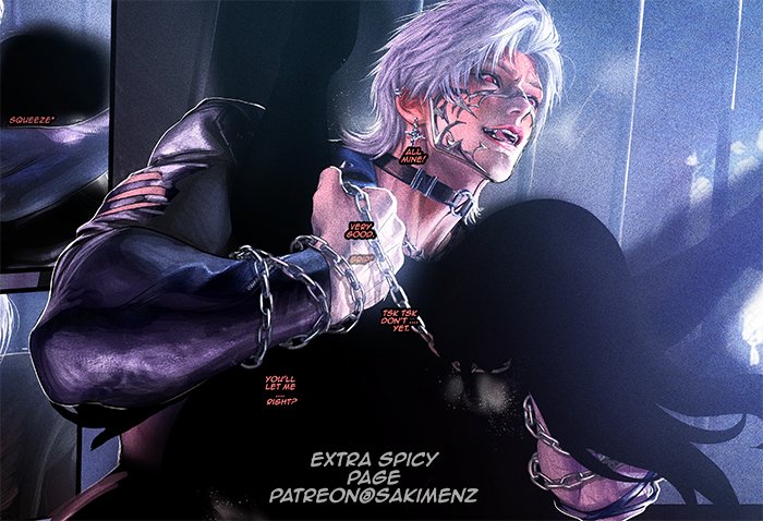 sakimichanmale's tweet photo. Peak feral Sylus. https://t.co/N8JP6p8sVU