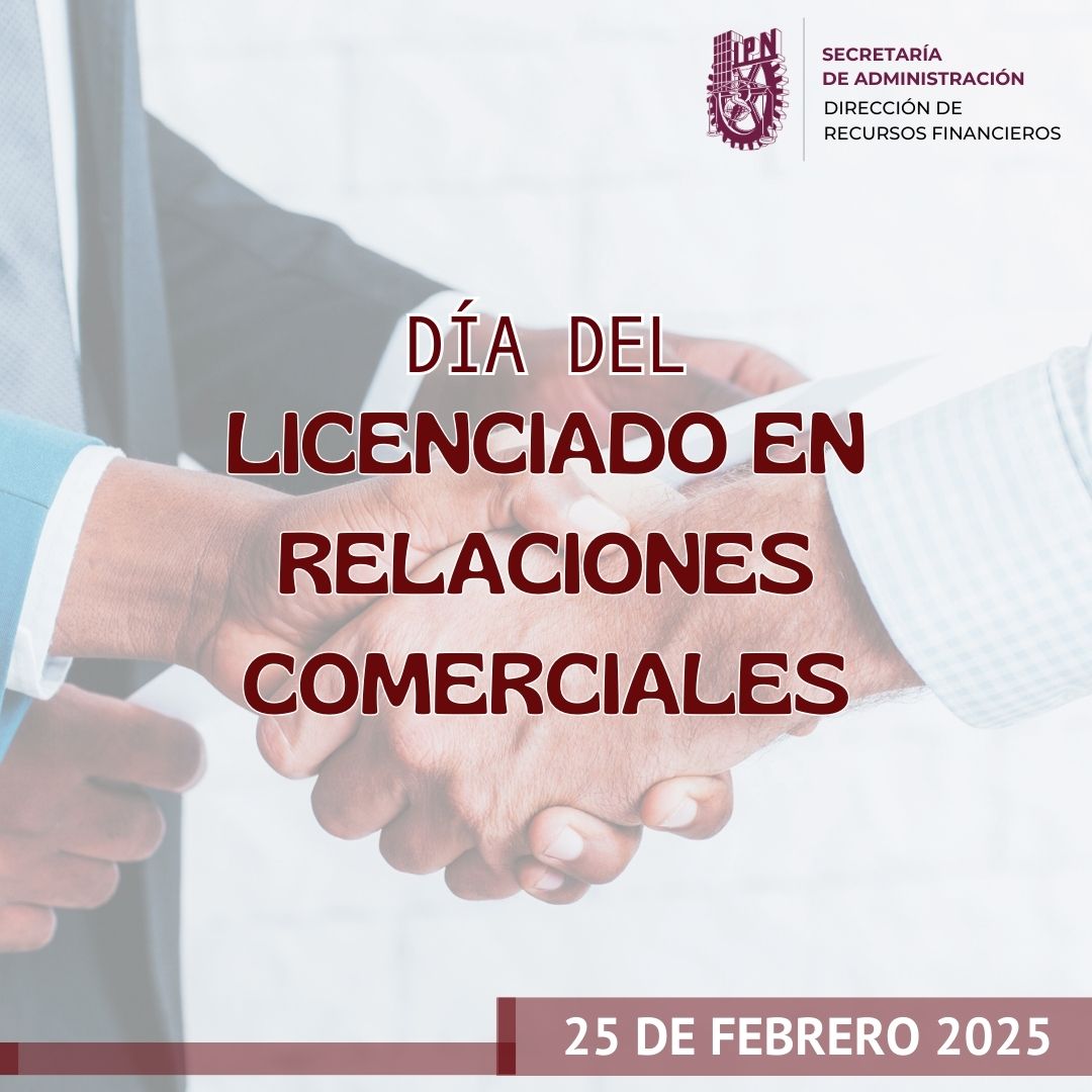 Muchas felicidades a todos los Licenciados en Relaciones Comerciales de la ESCA por su día!!!