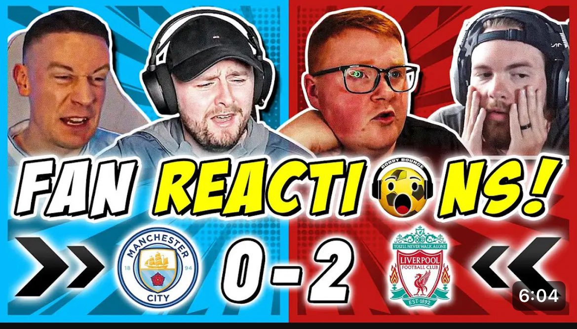 RyJack_'s tweet image. Pretty cool to get featured on fan reacts thumbnail with some City goats!
@JSGC171 @ItsLB_City @TypicalCity9320 

🔥🔥🔥