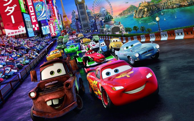 SamLeakss's tweet photo. ALL PIXAR CARS x FORTNITE INFO 🔥 

- Lightning McQueen + Mater Car Bodies (both have modified versions for Battle Royale)
- 4 Weeks of Quests with Free Rewards
- 3 Unique Racing Tracks with New Soundtracks
- Maps should be: Radiator Springs, Willy's Butte, and an area around the Wheel Well
- Release date is currently unknown, but the collab was confirmed to be internally delayed, as it was set for Season 1 originally.