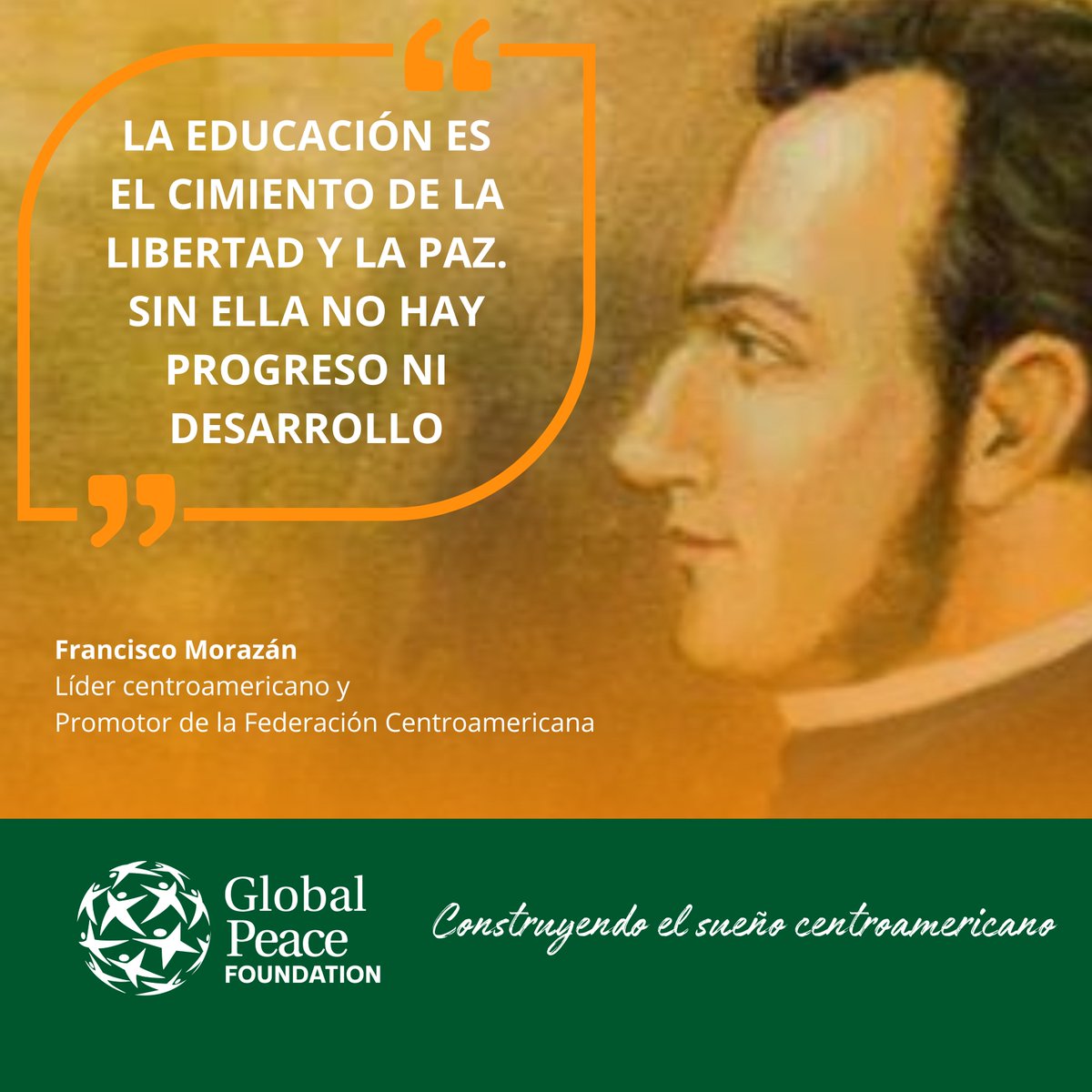 📚✨ La educación: clave para la libertad y la paz 

Francisco Morazán nos recuerda que sin educación no hay progreso ni desarrollo. Su legado nos impulsa a seguir construyendo una región de oportunidades, donde el conocimiento sea el pilar de un futuro más justo y equitativo.