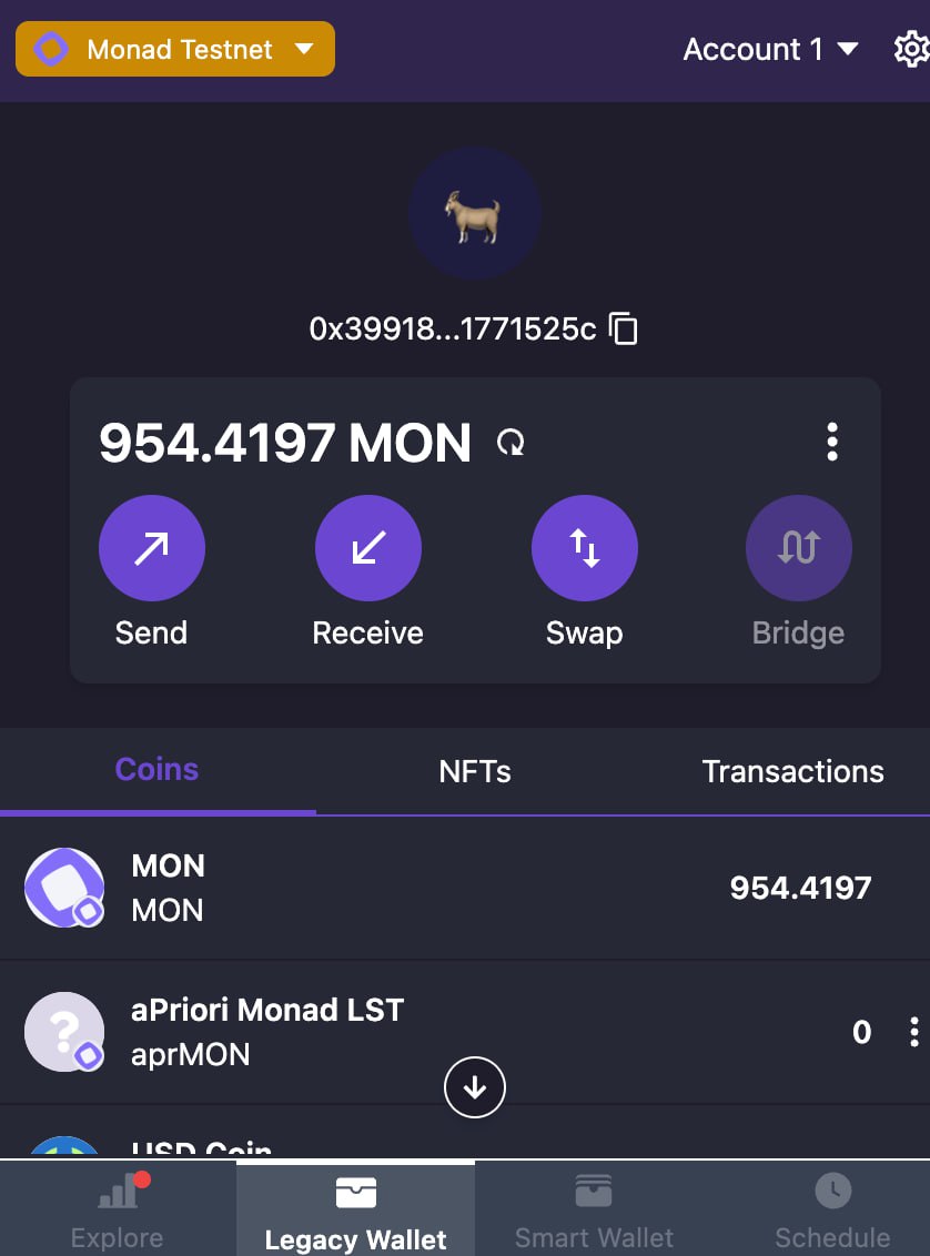 مسابقة 300 $MON لدعم المجتمع 💚

💢 كثير من الاشخاص مو قادرين يحصلو العملات لمشروع <a href="/monad_xyz/">Monad</a> بسبب الضغط لذلك رح وزع 300 عملة ل 30 شخص من التعليقات 

🔴 علق برابط محفظتك الاختيار بعد 3 ساعات

تابعني لتضل على اطلاع بكل جديد <a href="/yahya_YT9/">MR ๛ YAHYA 🕵</a> 

🔴 المسابقة برعاية الادمن <a href="/AEL_TOBI/">TOBI</a>