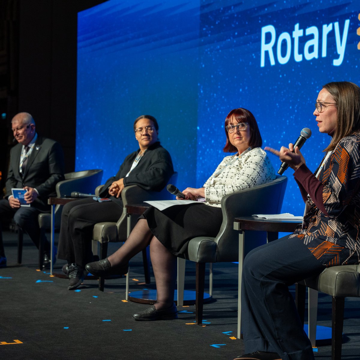 Rotary International tweet media