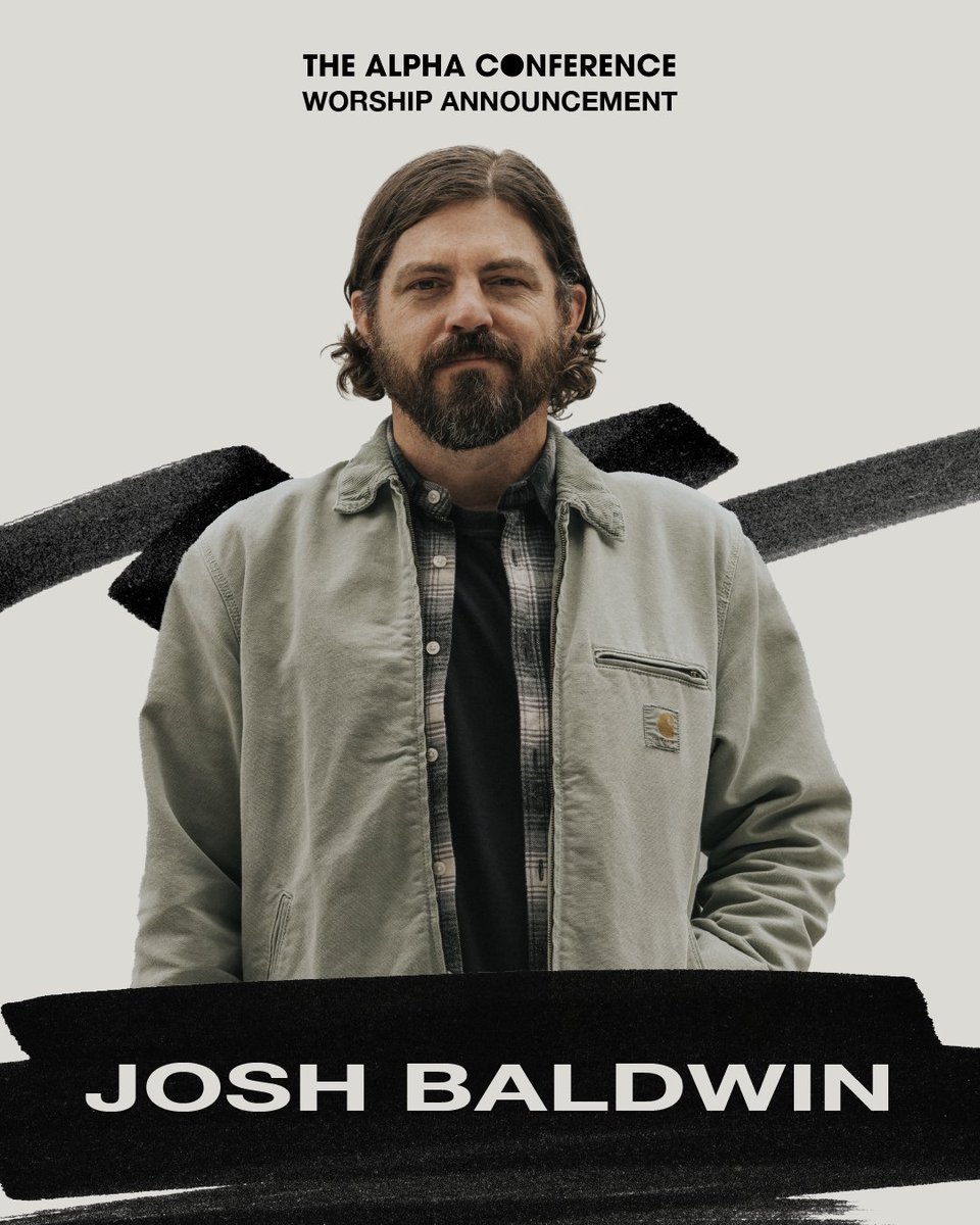 🎶 Josh Baldwin is coming to TAC! A Bethel Music worship leader and songwriter, Josh’s music has encouraged and inspired worshippers around the world. We can’t wait to gather together and worship this summer at The Alpha Conference!

Grab a spot today at alphausa.org/tac