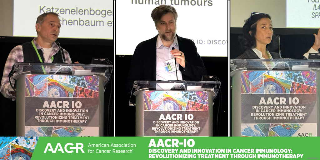 AACR (@aacr) on Twitter photo Myeloid Cell Checkpoints: Ido Amit, Florent Ginhoux, and Miriam Merad addressed this topic in a symposium at the inaugural AACR IO Conference on Discovery and Innovation in Cancer Immunology.
#AACRIO25 <a href="/IdoAmitLab/">IdoAmitLab</a> <a href="/FGinhoux/">@realFlorentGinhoux</a> <a href="/MiriamMerad/">Miriam Merad, MD, PhD</a> Myeloid Cell Checkpoints: Ido Amit, Florent Ginhoux, and Miriam Merad addressed this topic in a symposium at the inaugural AACR IO Conference on Discovery and Innovation in Cancer Immunology.
#AACRIO25 <a href="/IdoAmitLab/">IdoAmitLab</a> <a href="/FGinhoux/">@realFlorentGinhoux</a> <a href="/MiriamMerad/">Miriam Merad, MD, PhD</a>