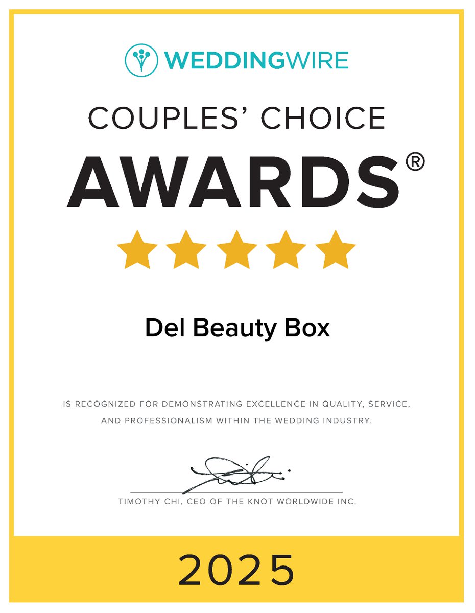 DelBeautyBox1's tweet photo. A huge THANK YOU to all the beautiful couples who trusted us to be part of their special day. Your love stories inspire us, and making you feel your most radiant and confident on your big day is our greatest reward!
#BestCoupleChoiceAward #WeddingBeauty #BridalGlam #Grateful https://t.co/WWqPvmbWiW