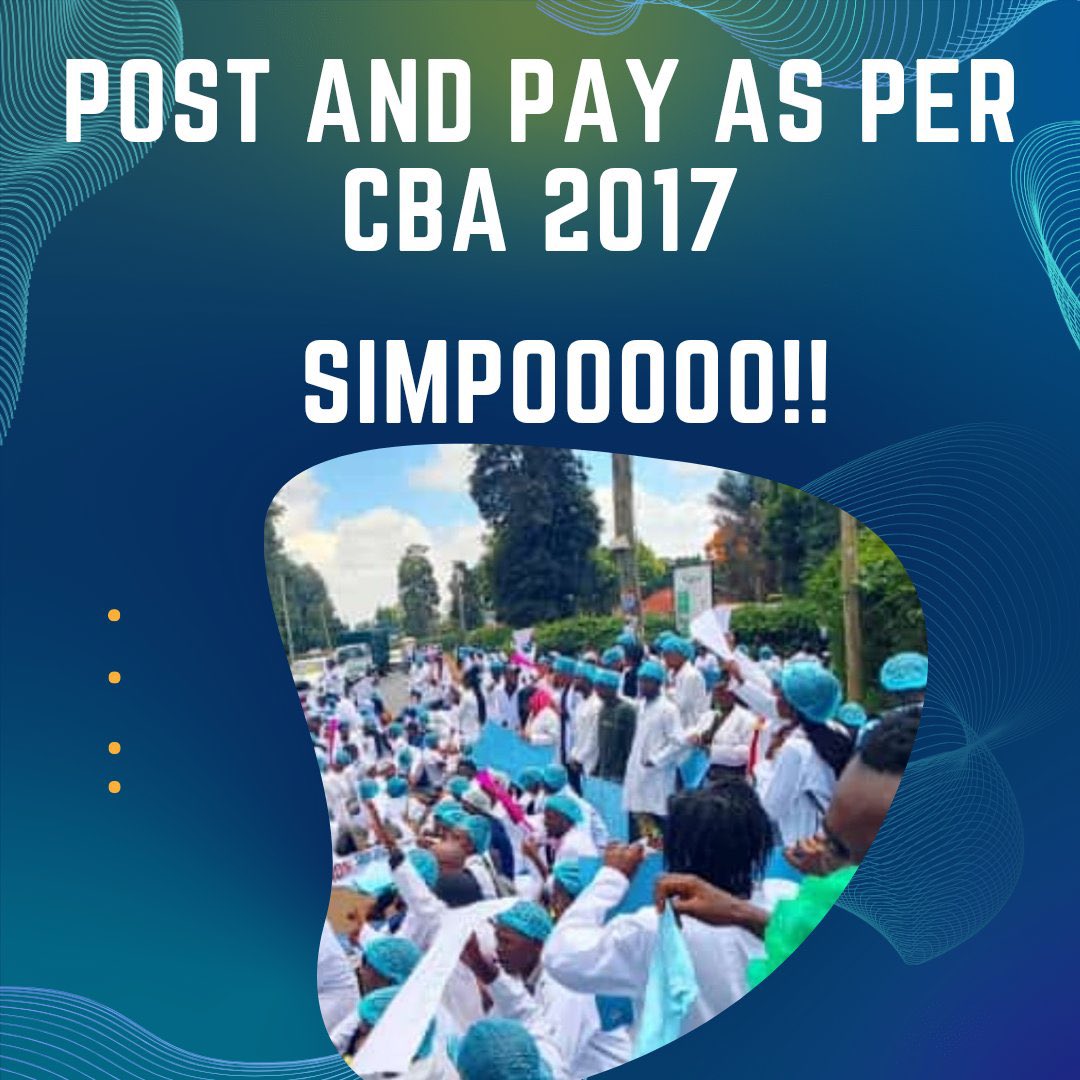 “We have paid the last cohort 206k but this new cohort will get 70” HECK!! What is the previous cohort doing that wont be done by this new cohort. Juu mnapenda siasa, simupige PR na sisi by posting  under the CBA rates. 

#Postinterns
#KimtaiMuthoniMulongo
#MafiaHouse