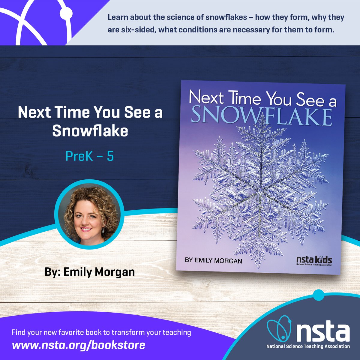 NSTA's tweet photo. Awaken a sense of wonder with the Next Time You See a Snowflake from #NSTAKids. Learn about the #science of #snowflakes all while strengthening your #youngreader’s #literacy skills. Buy now at https://t.co/WlE4xOn145.

Check out our product video here: https://t.co/HAauMbrmDm https://t.co/9isN899yt3