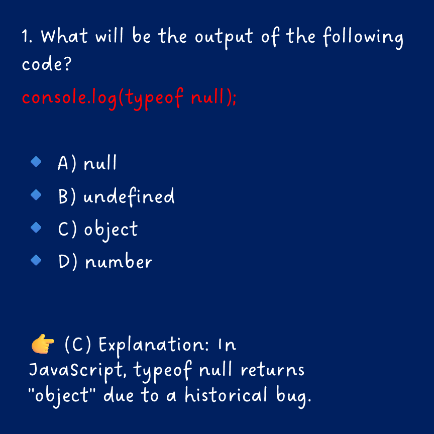 codebypc's tweet image. JavaScript Interview questions
#coding #reactjs #programming #css3 #codingresources #javascript #html5 #frontenddeveloper #javascriptdeveloper #reactjsdeveloper #codingtutorials #js #FullStack #website #html5 #frontenddeveloper #javascriptdeveloper
