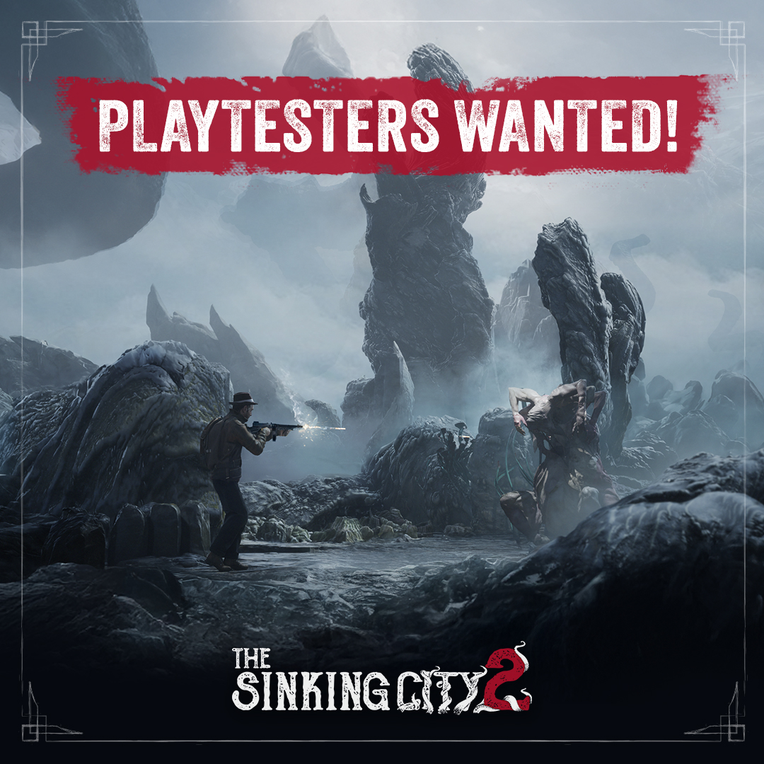 🚨 Playtesters Wanted! 🚨

Are you a survival horror veteran? We need experienced players to brave the eldritch unknown in The Sinking City 2 and help shape our Lovecraftian survival horror. Think you’re up for it? Sign up now:

🔗forms.gle/ic1F6xt42TdQyc…