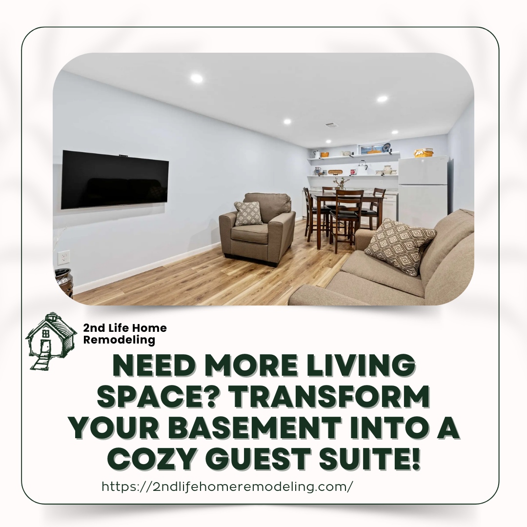 2ndlifellc's tweet image. Your new favorite hangout spot is just a basement remodel away! 🎮

#BasementVibes #FunSpaces