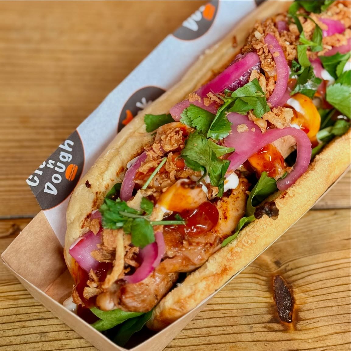 HandleyTap's tweet image. 🍗 This Week’s Food Vendor - Cluck n Dough 🍗
This week, we are joined by @cluckndough at @HandleyTap! Make sure you drop by from 27th Feb - 2nd Mar and get your fill!