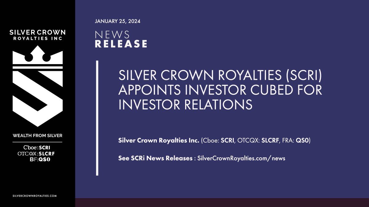 In case you missed it... SCRi engages investor relations firm
bit.ly/3F4D3Zz