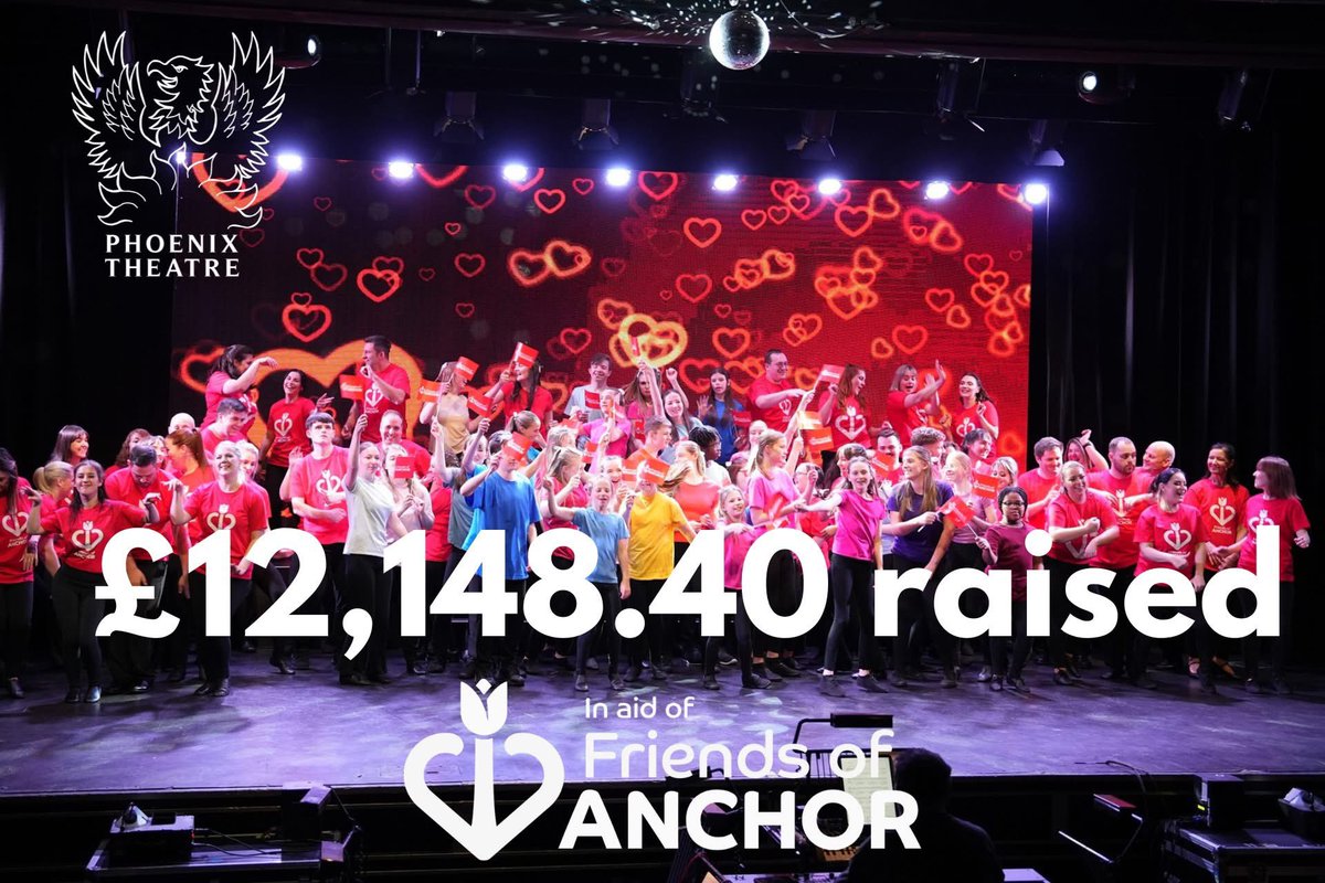 We are so incredibly proud of our cast and crew for making ‘Louder Than Words’ such an incredible success. Not only putting on a brilliant show, full of excellent performances, but for raising such a huge amount for Friends of Anchor in Liz’s memory.