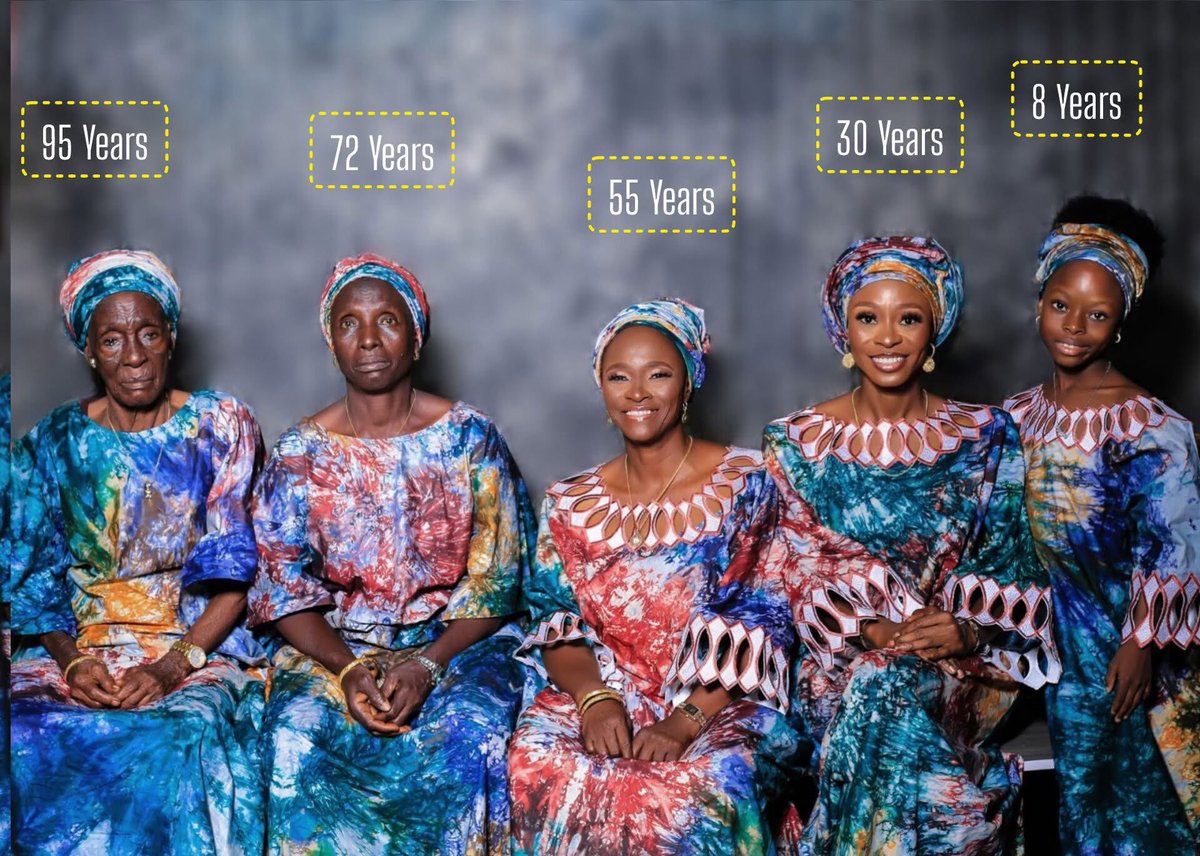 RealAdeshina's tweet image. Five generations photo album. 
Masha -Allah.