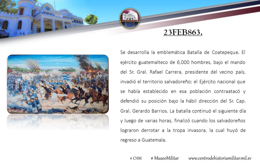 centrohistoria's tweet image. Emblemetica batalla.
#cultura
#HoyEnLaHistoria
#museomilitar
#EfemerideDelDia
#Efemerides