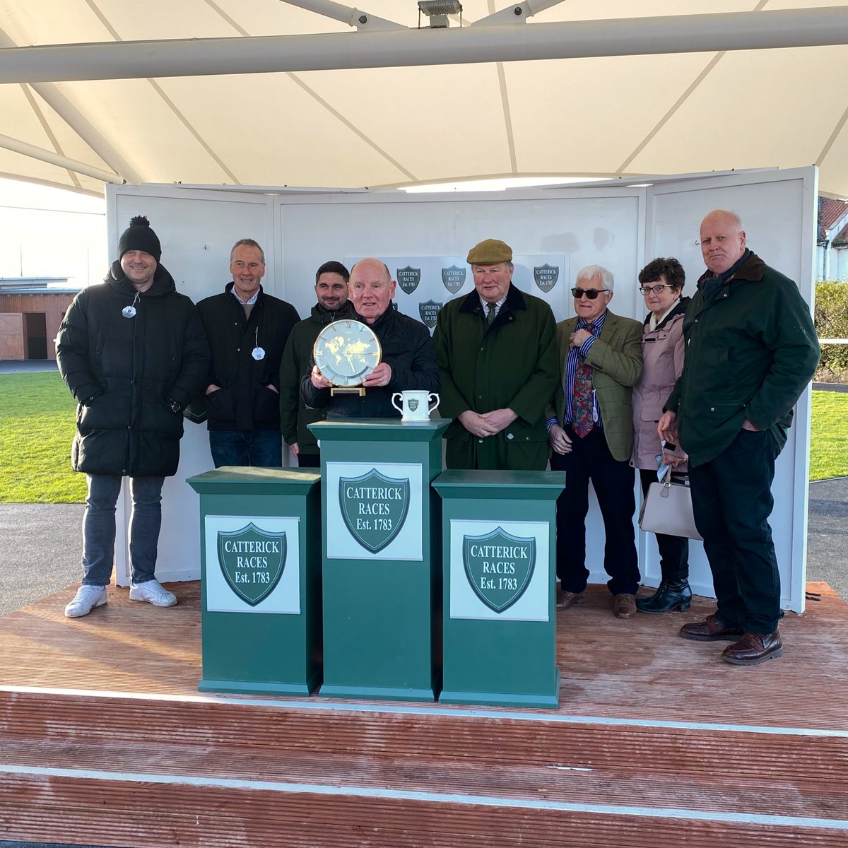 Catterick Racecourse (@catterickraces) on Twitter photo MISTER BREFFNI and <a href="/CoFarrell20/">Conor O Farrell</a> win the Easby Abbey Novicesโ Limited Handicap Steeple Chase for trainer <a href="/MHammondRacing/">MickyHammondRacing</a> and owners Mr Phil Ellerby, Mr D Pollitt & Partners - congratulations! MISTER BREFFNI and <a href="/CoFarrell20/">Conor O Farrell</a> win the Easby Abbey Novicesโ Limited Handicap Steeple Chase for trainer <a href="/MHammondRacing/">MickyHammondRacing</a> and owners Mr Phil Ellerby, Mr D Pollitt & Partners - congratulations!