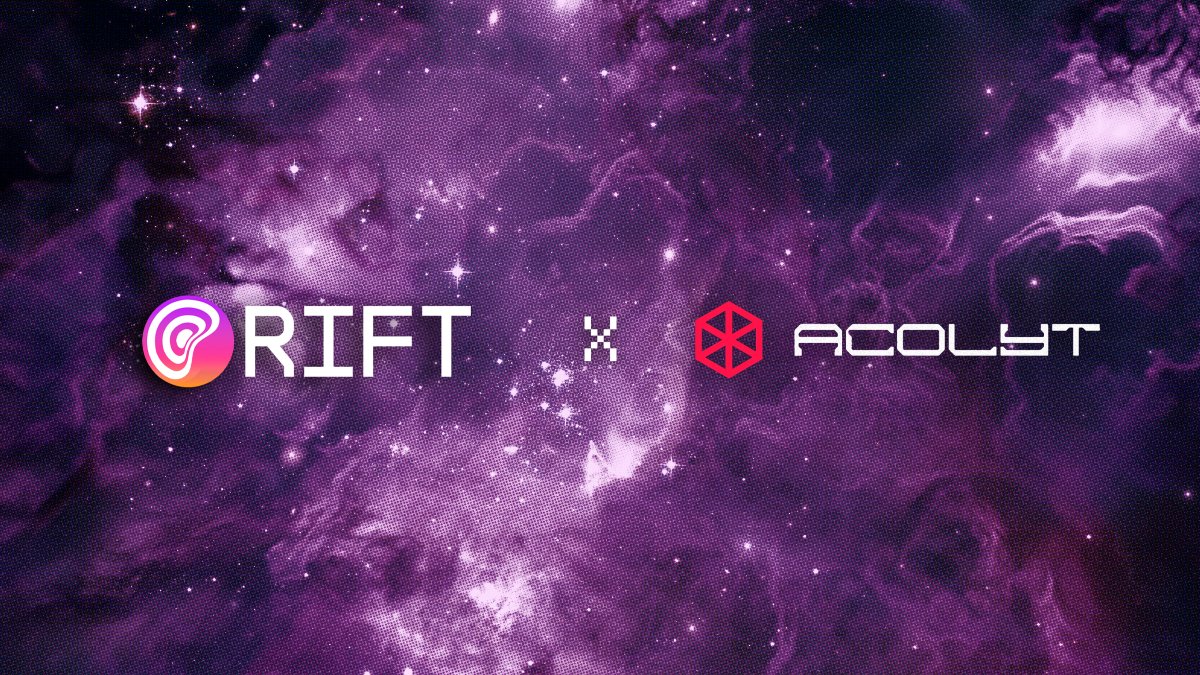 Knowledge should be accessible to everyone.

That's why we're excited to be partnered with Acolyt as a RIFT Platform Launch Partner.