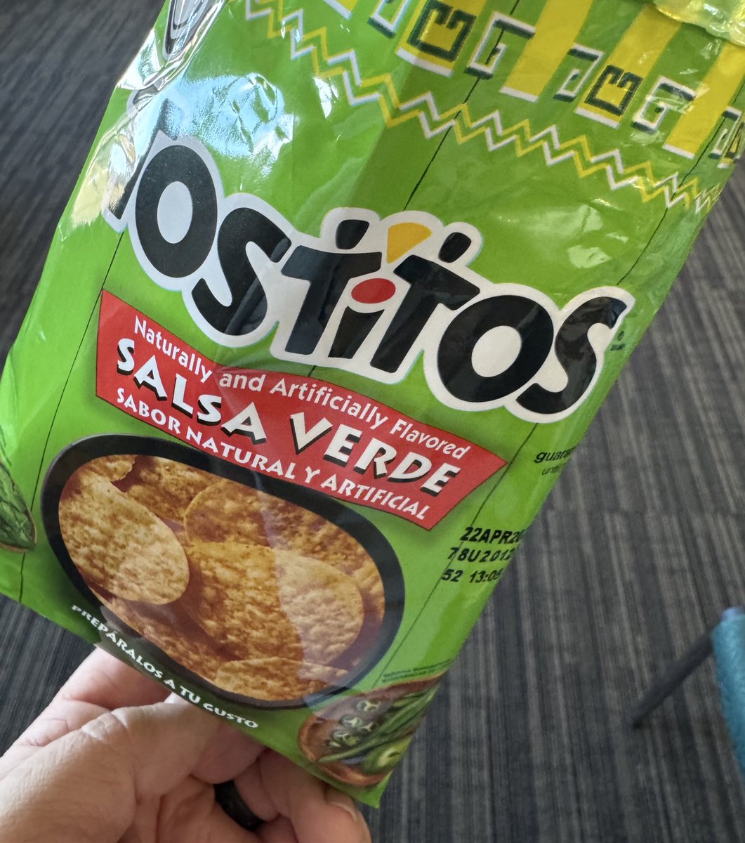 JayInDetroit's tweet photo. @Tostitos love the Salsa Verde chips... And I think I have enough seasoning for two party bags of regular chips https://t.co/oGi34Ru9Ch