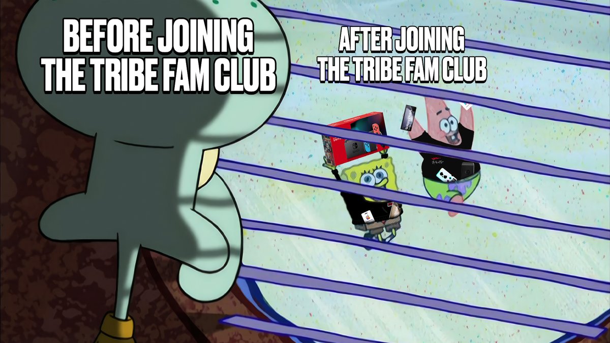 Where my Tribe Fam Club members at? 👀