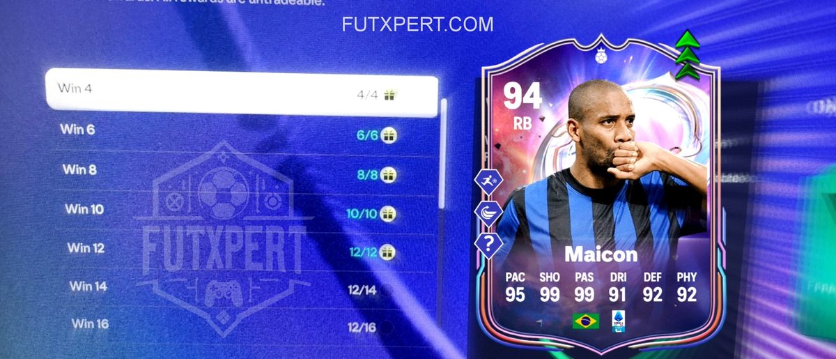 FutXpert's tweet photo. 🇧🇷 COMPLETING 12-0s IN THE MAICON CUP 🔥

ORDER YOUR MAICON NOW BEFORE THE NEXT SET OF GAMES ⏲️

MESSAGE US FOR A BOOKING 📩

#FC25 #MAICON https://t.co/0RI9vj0vf4