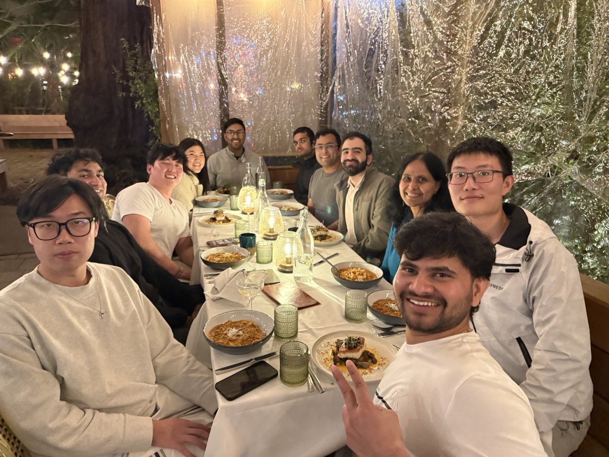 genmoai's tweet photo. The first Genmo offsite of 2025 ✅ 

We brought the team together for an incredible three-day retreat in Calistoga! From exploring a beautiful winery and enjoying amazing dinners to board games and relaxing spas, it was the perfect way to unwind and reflect on our goals for this upcoming year 😌

We’ve had a busy start to 2025—and we’re still hiring across all teams ✨

Join us 🥂