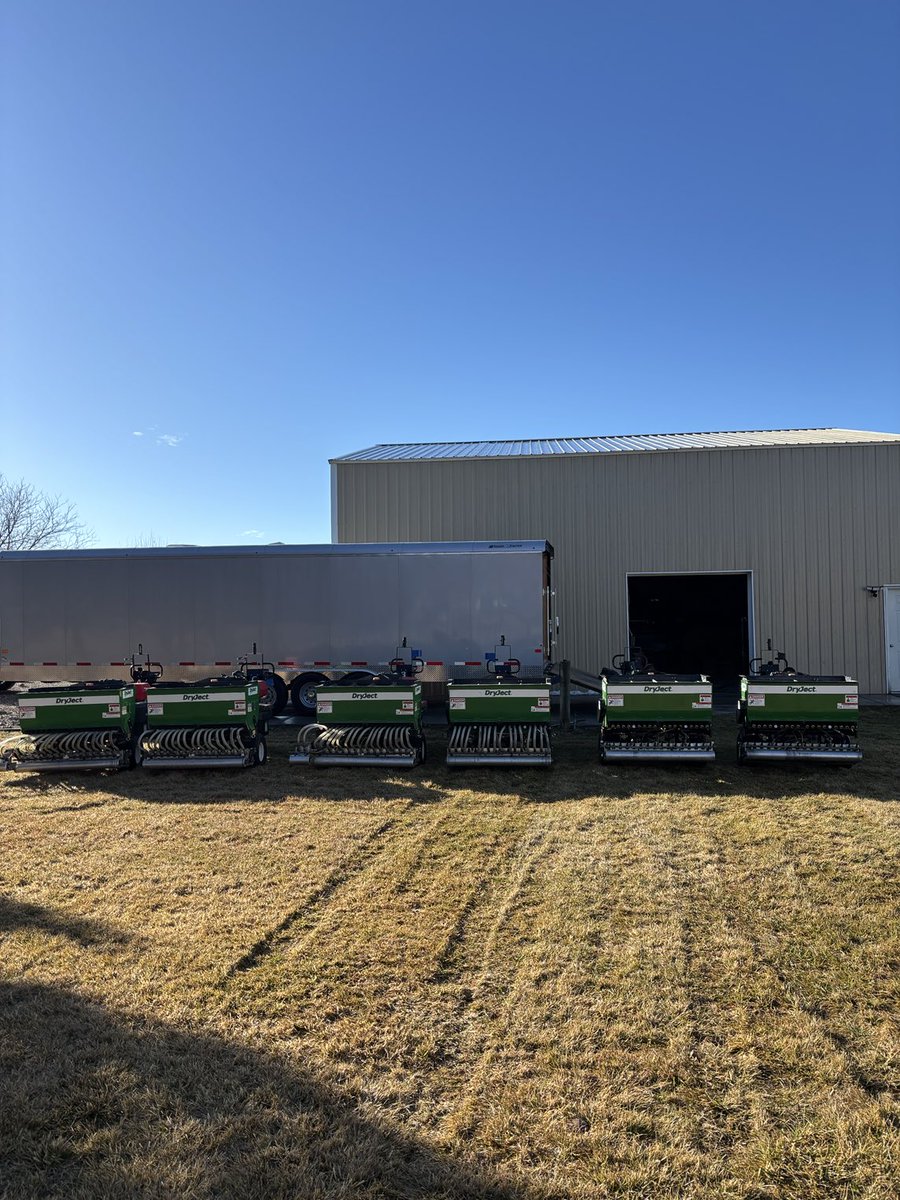 The machines are all ready to go. Another very busy season is already upon us. Please shoot me a message if you would like to discuss dates or schedule opportunities or have any questions about the process.  Nevada Norcal Utah Wyoming. .#Dryject