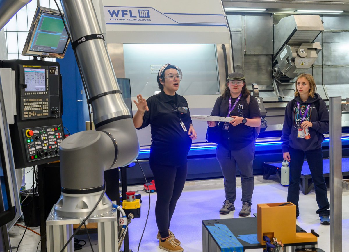 OR Dept of Education (@ordepted) on Twitter photo Staff at <a href="/PortlandCC/">Portland Community College</a> & industry partners use youth manufacturing days to show off the latest technologies, training and careers. HS juniors and seniors from Columbia, Tillamook, Clatsop and Washington counties get to experience the world of modern manufacturing.
#ThisIsCTE Staff at <a href="/PortlandCC/">Portland Community College</a> & industry partners use youth manufacturing days to show off the latest technologies, training and careers. HS juniors and seniors from Columbia, Tillamook, Clatsop and Washington counties get to experience the world of modern manufacturing.
#ThisIsCTE