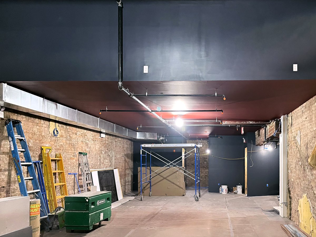 We're getting close to our newest Barcade opening in #NYC's #FinancialDistrict!!! We've got paint on the walls and games on the way — with an opening day fast approaching (exact date still TBD). Coming very soon to Cortlandt Street! #Barcade #Arcade #Gaming #FIDI #Manhattan