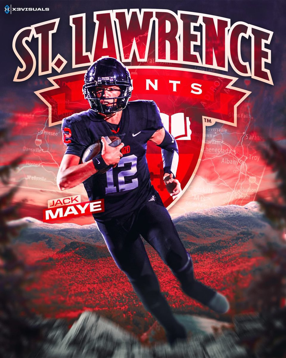 Jack Maye (@maye_jack1) on Twitter photo I am blessed to announce that I have committed to St. Lawrence University to continue my academic and athletic career. Thank you to Coach Puck and Coach Dom for bringing me in. Go Saints!!
#Keepswinging <a href="/SLUCoachPuck/">Dan Puckhaber</a> <a href="/CoachCentofanti/">Coach Dom Centofanti</a> <a href="/TK_247/">Trevor Knight</a> <a href="/BHSFootballNH/">Bedford Bulldogs</a> I am blessed to announce that I have committed to St. Lawrence University to continue my academic and athletic career. Thank you to Coach Puck and Coach Dom for bringing me in. Go Saints!!
#Keepswinging <a href="/SLUCoachPuck/">Dan Puckhaber</a> <a href="/CoachCentofanti/">Coach Dom Centofanti</a> <a href="/TK_247/">Trevor Knight</a> <a href="/BHSFootballNH/">Bedford Bulldogs</a>