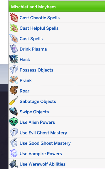 lunar_britney's tweet photo. clubs seem to have gotten the occult category separate from traits
ALSO NEW ACTIVITIES? https://t.co/YE5AA4snTp