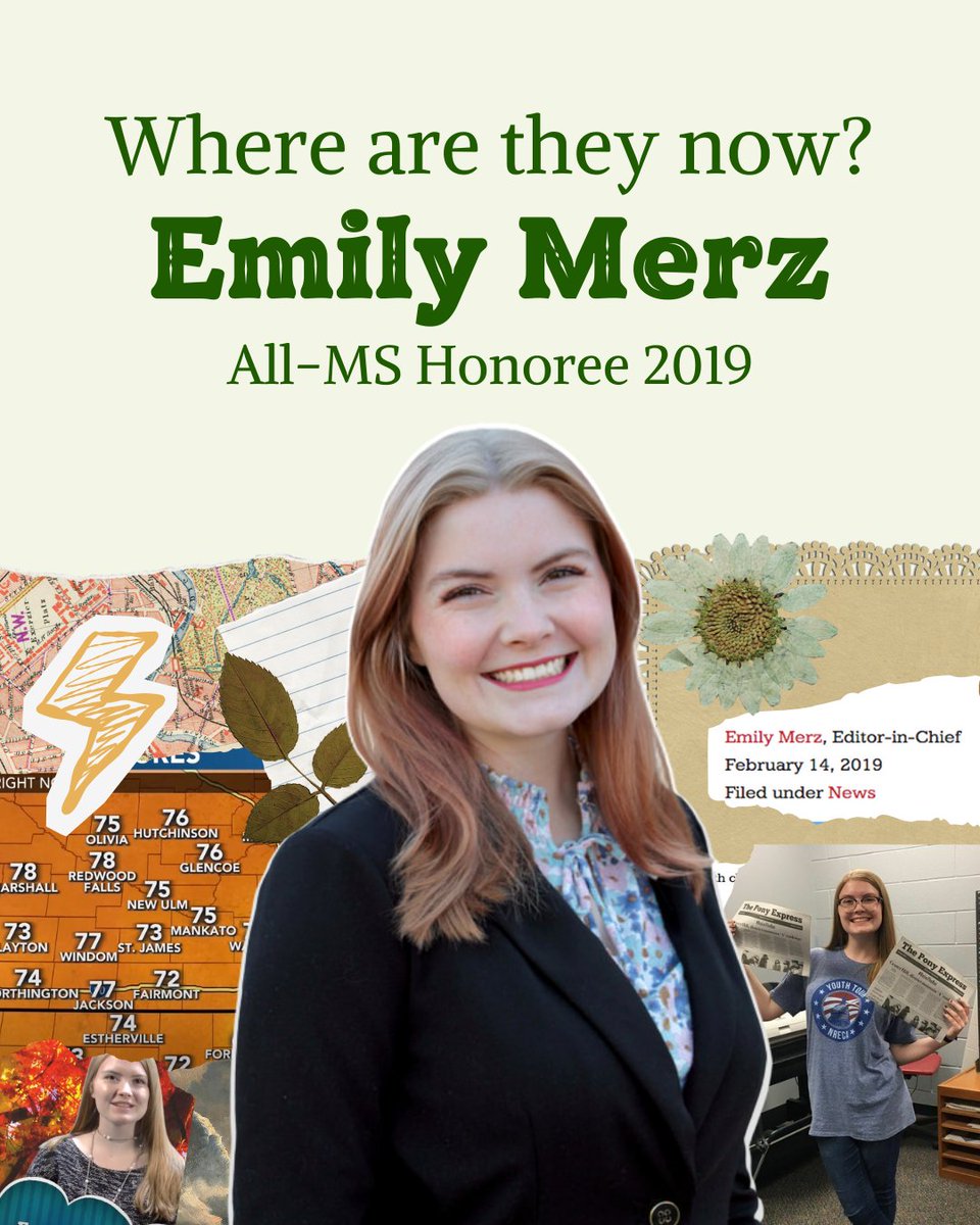 Day 2 of #scholasticjournalismweek focuses on our leaders in journalism 📰
We checked in on former editor-in-chief of <a href="/chhsponyexpress/">CHHS Pony Express</a> , Emily Merz who is now a meteorologist at WBAY in Wisconsin! ☔️
Read the full story using the link in our bio
#sjw2025 #powerofthepress