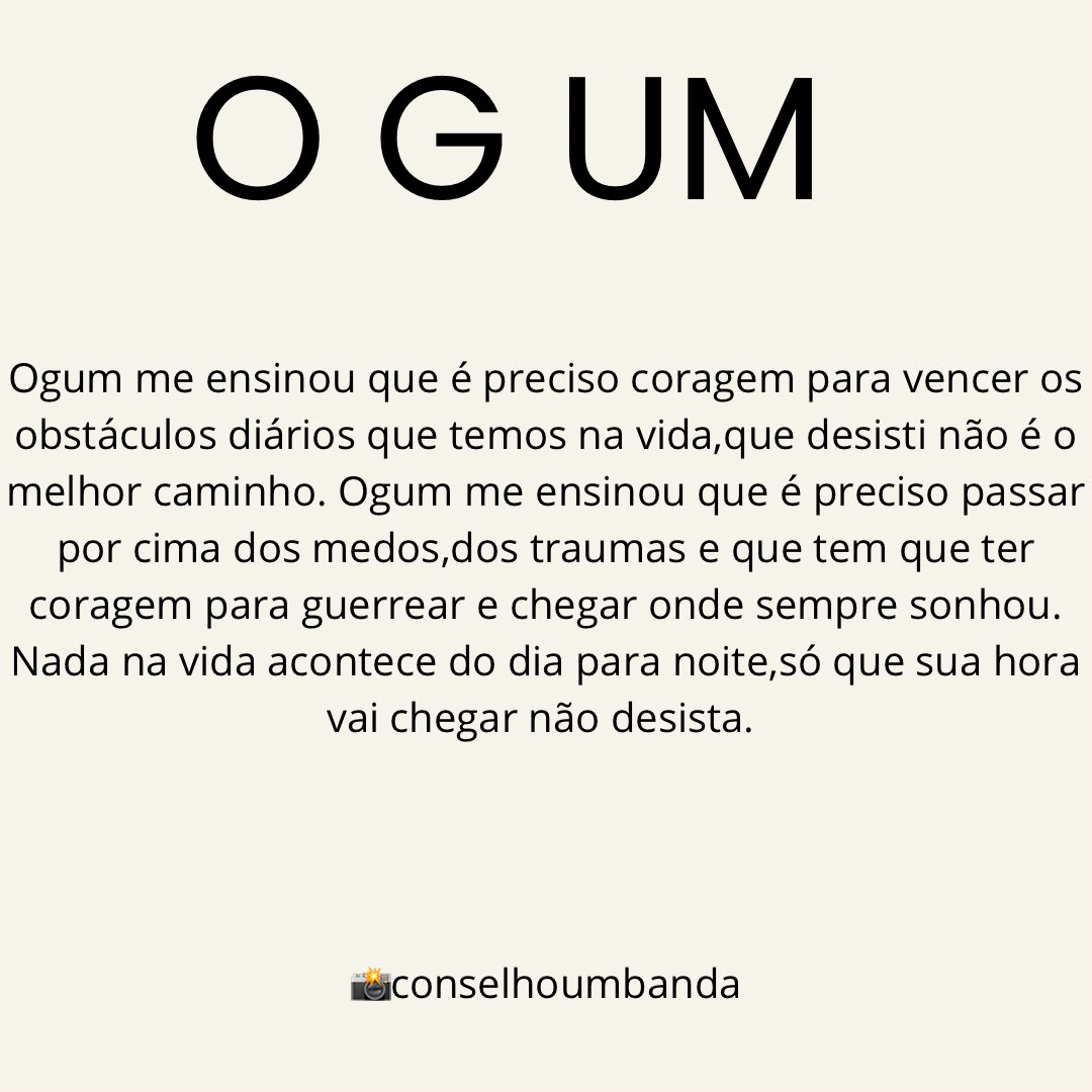 Conselho umbanda (@umbandaconselho) on Twitter photo 