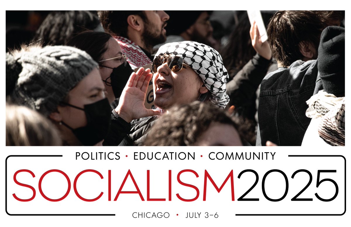 Haymarket Books (@haymarketbooks) on Twitter photo Join us at Socialism 2025 for a weekend of politics, education, and community
At this critical juncture, the <a href="/socialismconf/">Socialism Conference</a> will be a vital gathering space for organizers and activists to sharpen analysis, hone strategy, and build solidarity. Join us at Socialism 2025 for a weekend of politics, education, and community
At this critical juncture, the <a href="/socialismconf/">Socialism Conference</a> will be a vital gathering space for organizers and activists to sharpen analysis, hone strategy, and build solidarity.