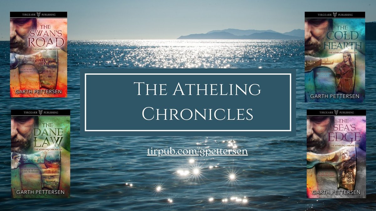 The Atheling Chronicles
“… everything you could want in a Viking saga—memorable characters, realistic depiction of medieval lifestyles, riveting fight scenes, and dashes of romance."
Historical Novel Society
tirpub.com/gpettersen
#TirgearrTuesday, #Medieval, #Histfic