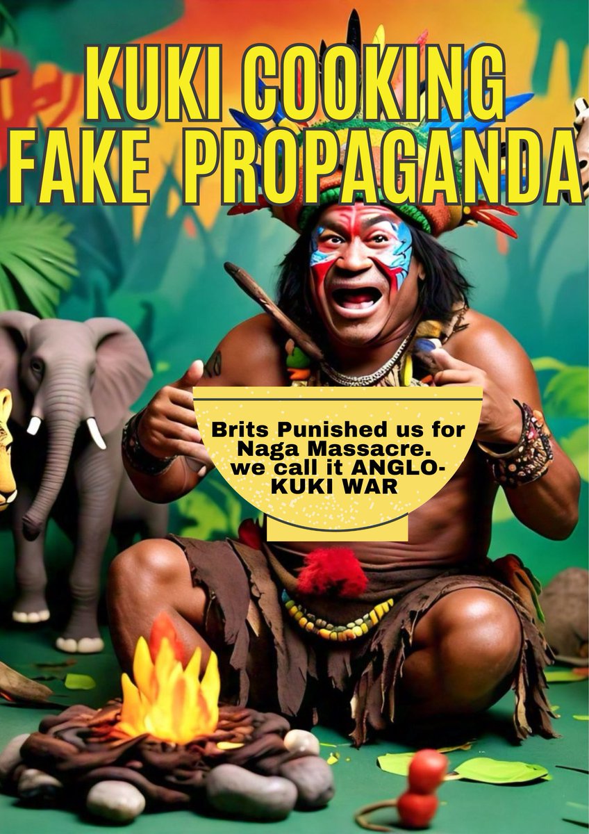 🚨 FAKE ANGLO-KUKI WAR EXPOSED! 💥
"Anglo-Kuki War"? Please 🙄 More like the "Great Kuki Tantrum of 1917-19" 😭 The Kukis have been peddling this fairy tale harder than a used car salesman trying to offload a lemon 🚗💨 They claim it was some epic showdown against the British 🗡️