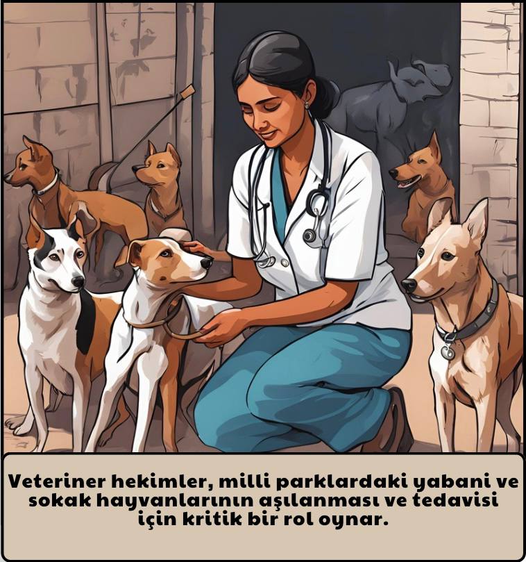 Doğa koruma alanlarında ve milli parklarda veteriner hekimler, kuduzla mücadelede önemli bir rol oynar. #MaliyedenDKMPyeVeterinerHekim <a href="/RTErdogan/">Recep Tayyip Erdoğan</a>  <a href="/_cevdetyilmaz/">Cevdet Yılmaz</a> <a href="/TCTarim/">T.C. Tarım ve Orman Bakanlığı</a>  <a href="/HMBakanligi/">T.C. Hazine ve Maliye Bakanlığı</a> <a href="/milliparklar/">Milli Parklar</a> <a href="/ibrahimyumakli/">İbrahim Yumaklı</a> <a href="/memetsimsek/">Mehmet Simsek</a> <a href="/bekirgizligider/">Ebubekir GİZLİGİDER</a>  <a href="/kadircokcetin06/">Kadir ÇOKÇETİN</a> <a href="/Seyfullahaslntk/">Seyfullah Arslantürk</a>