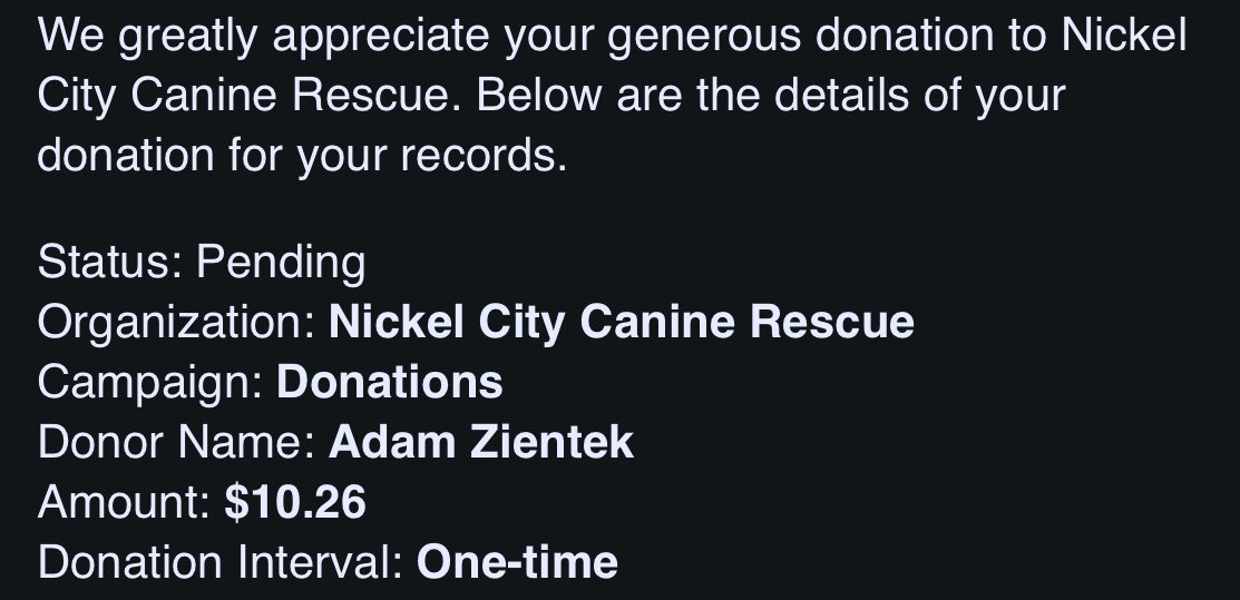 Khalil Shakir chose NCCR (Nickel City Canine Rescue) for his 2024 My Cause, My Cleats

In honor of him signing an extension to stay in Buffalo, donating $10 in his honor

So happy he’s here to stay

All love for <a href="/king_khalil2/">1️⃣0️⃣</a> ❤️💙