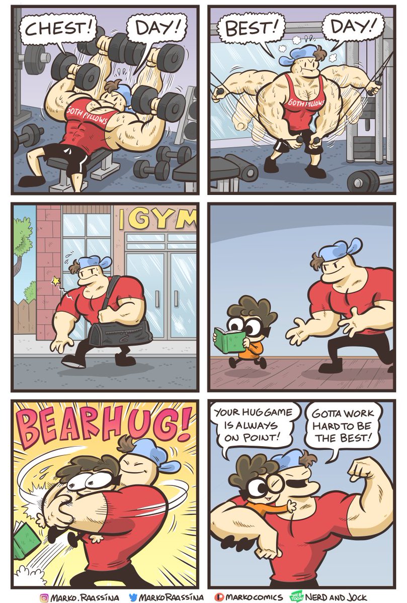 Marko (Nerd and Jock Comics) (@markoraassina) on Twitter photo 