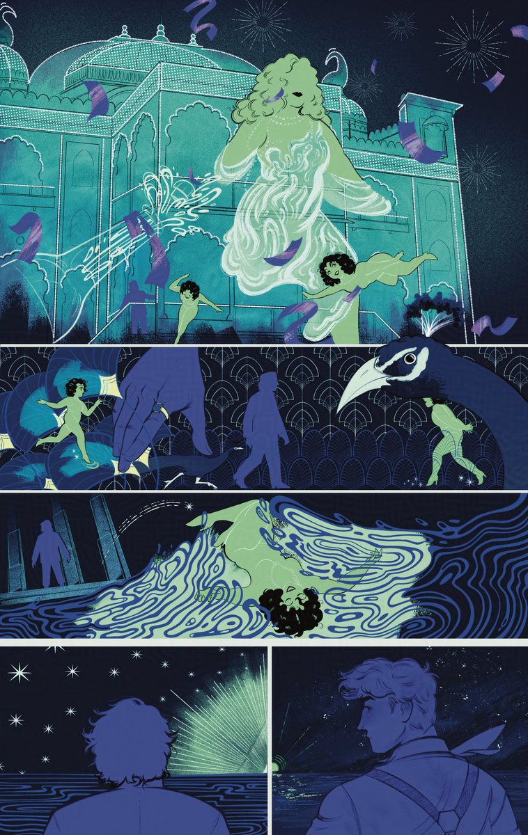 Vincent🥂 Great Gatsby Comic tweet media