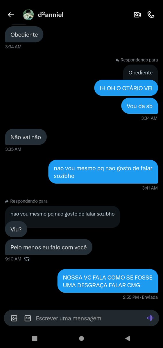 Danniel me odeia e eu tenho provas, esse otario