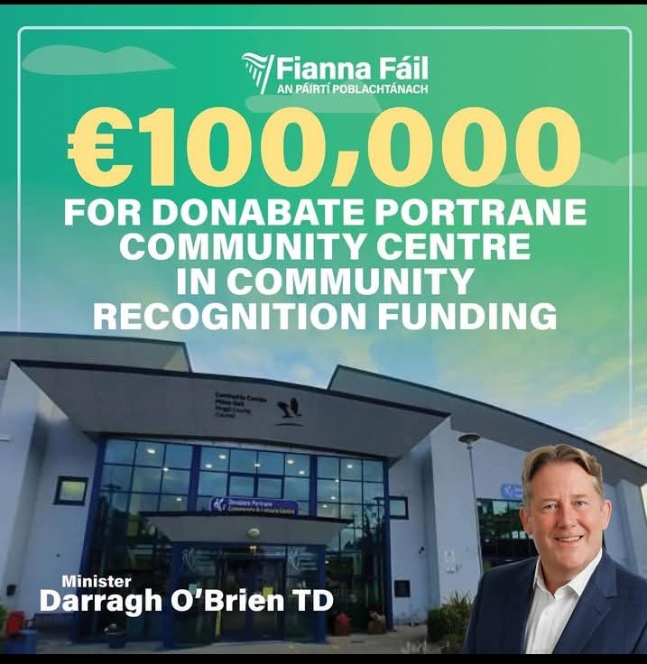 DonabateComCentre (@donabatecomcen) on Twitter photo Delighted to be awarded this grant from Community Recognition Fund helping to support and improve your Community Centre.
<a href="/Fingalcoco/">Fingal County Council</a> <a href="/fingalcommunity/">Fingal Community Development Office</a> <a href="/fingallibraries/">Fingal County Libraries</a> Delighted to be awarded this grant from Community Recognition Fund helping to support and improve your Community Centre.
<a href="/Fingalcoco/">Fingal County Council</a> <a href="/fingalcommunity/">Fingal Community Development Office</a> <a href="/fingallibraries/">Fingal County Libraries</a>