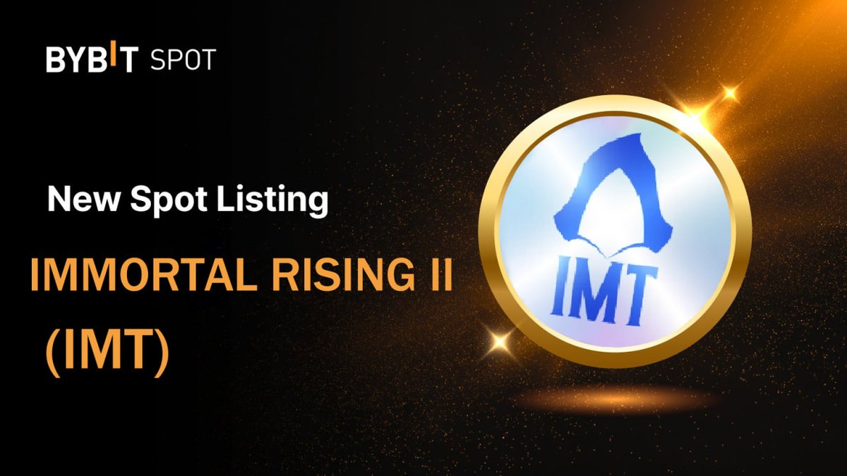 🚀There will be great news if $IMT gets listed on Bybit! When it happens, my strategy is clear-holding and buying more on the listing! 
The future of Immortal Rising II looks strong, and I’m here for the long run. For now-accumulate and HODL
Join!
#MyIMTPlan #IMT @ImmortalRising2